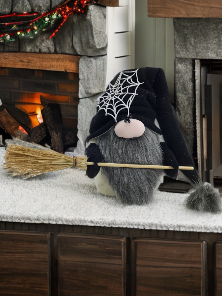 Lovely Spider Gnome Halloween Cücesi