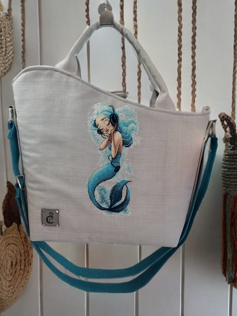 Cool Mermaid Tote Çanta
