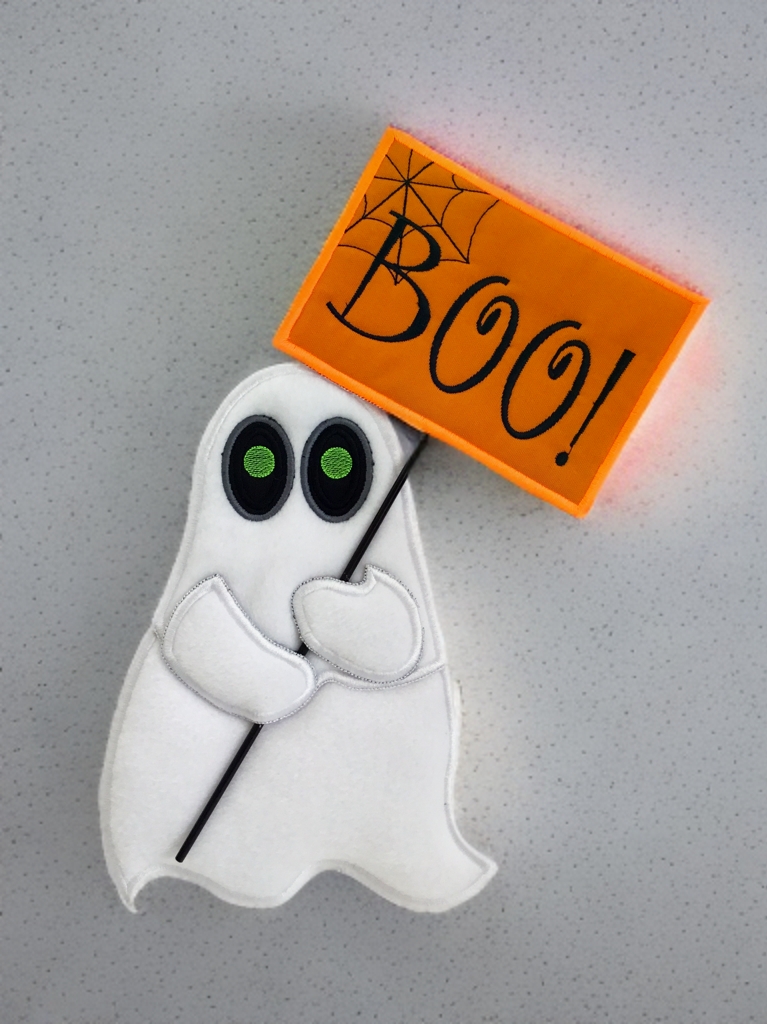 Bootiful Ghost Sevimli Hayalet Kapı Duvar Süsü
