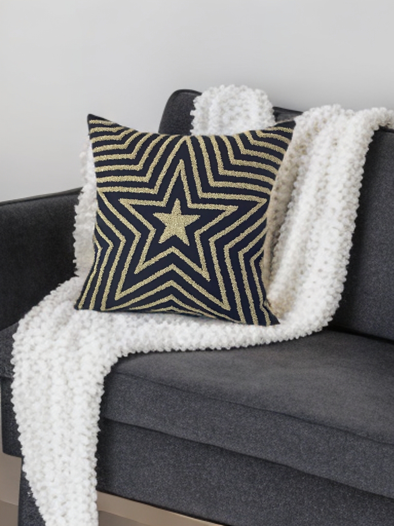 Goldstar Punch Kırlent Kılıfı