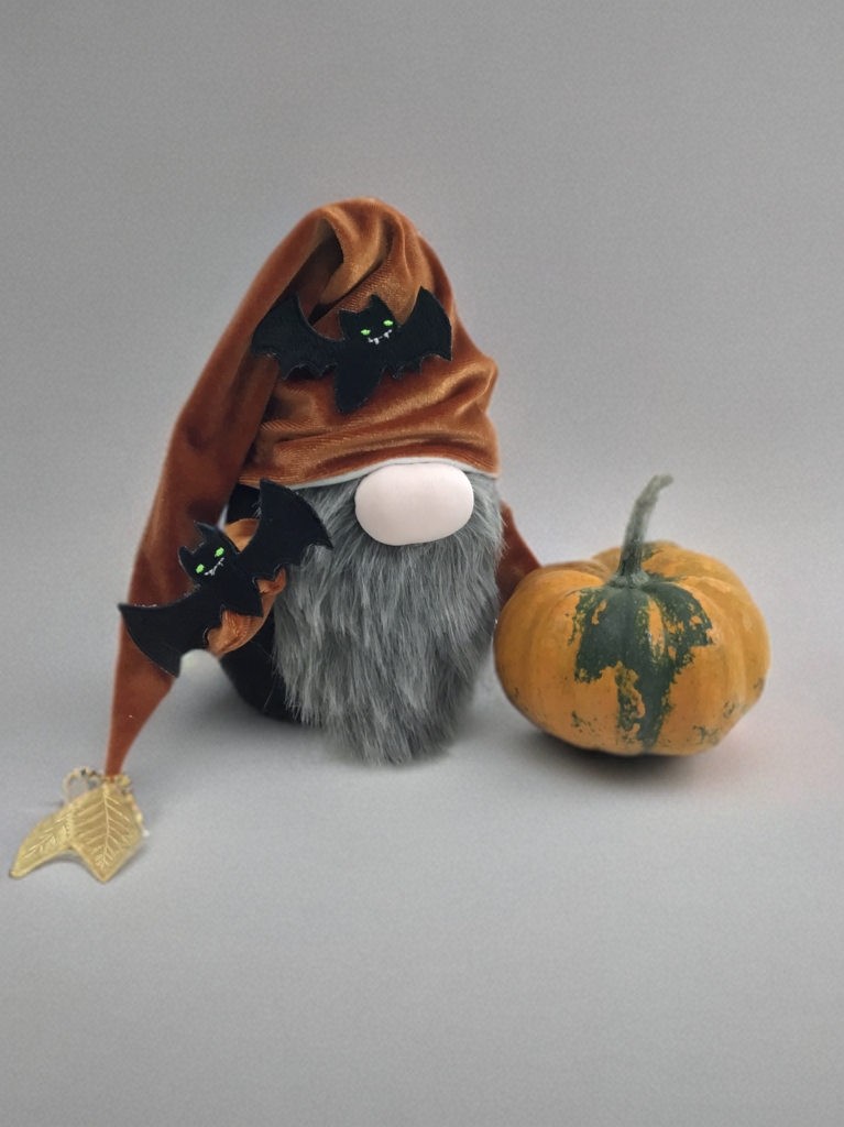 Cute Bats Gnome Halloween Cücesi