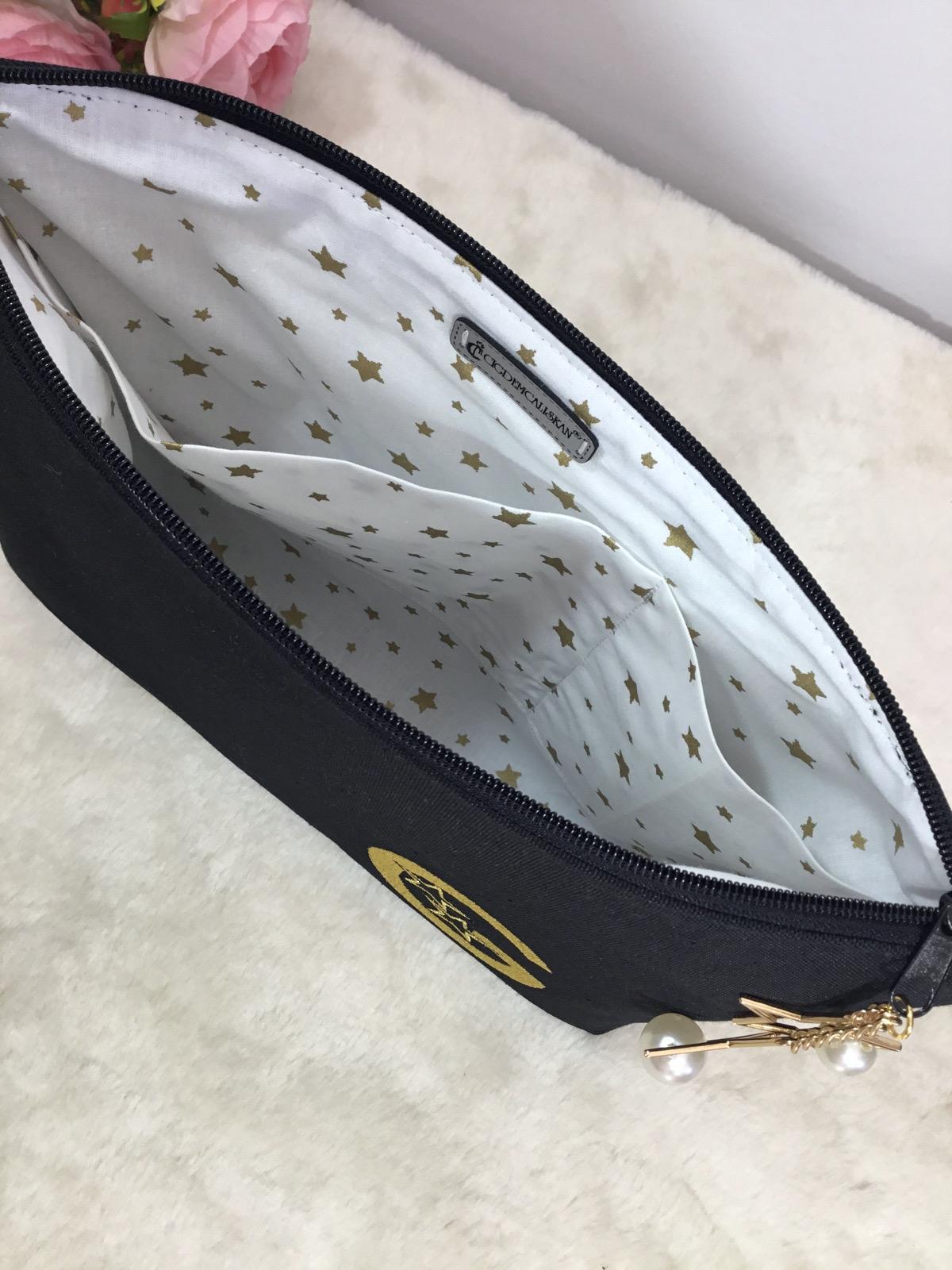 SuperStar Yıldızlı Monogram Harfli Potföy Çanta