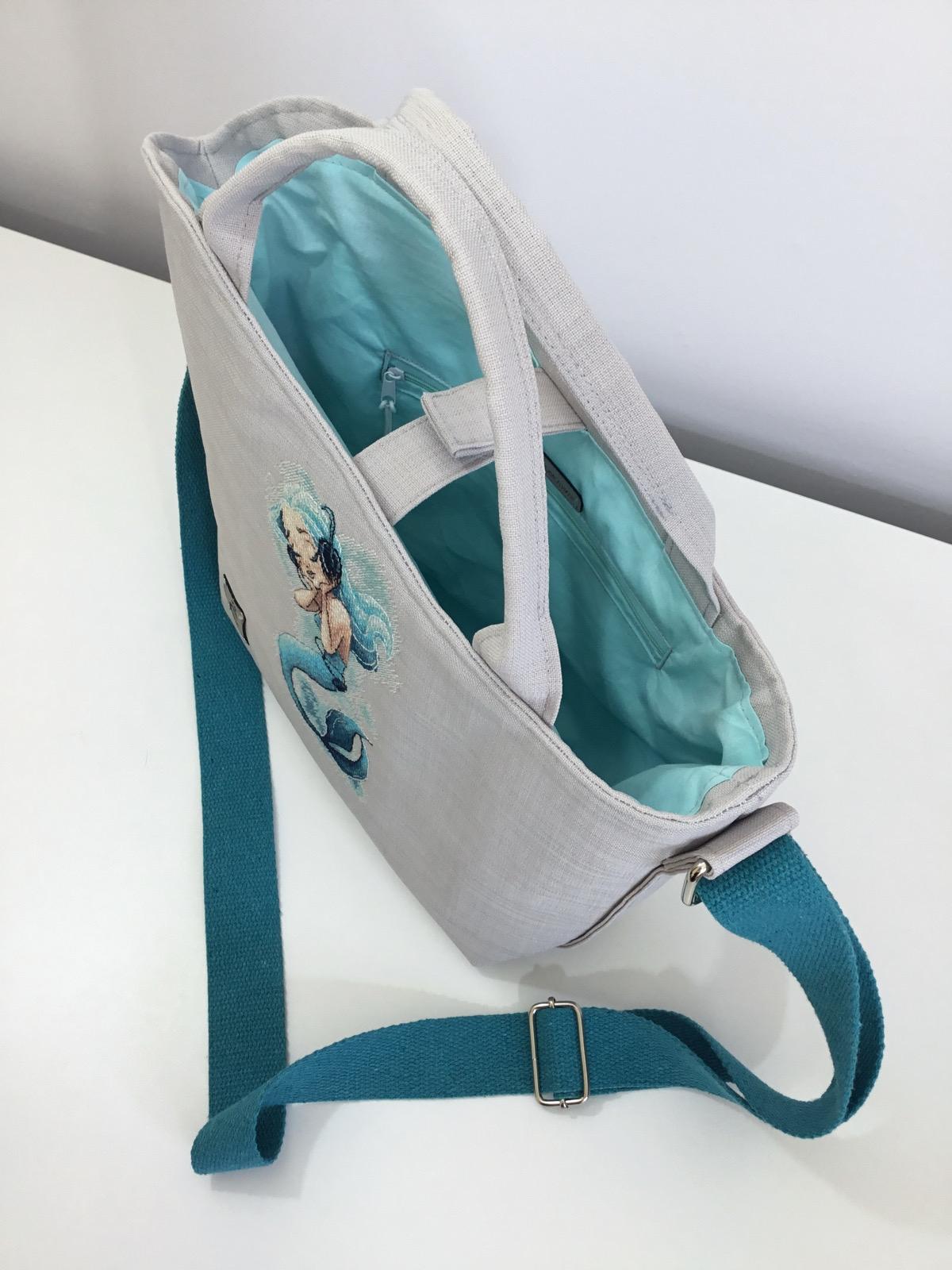 Cool Mermaid Tote Çanta