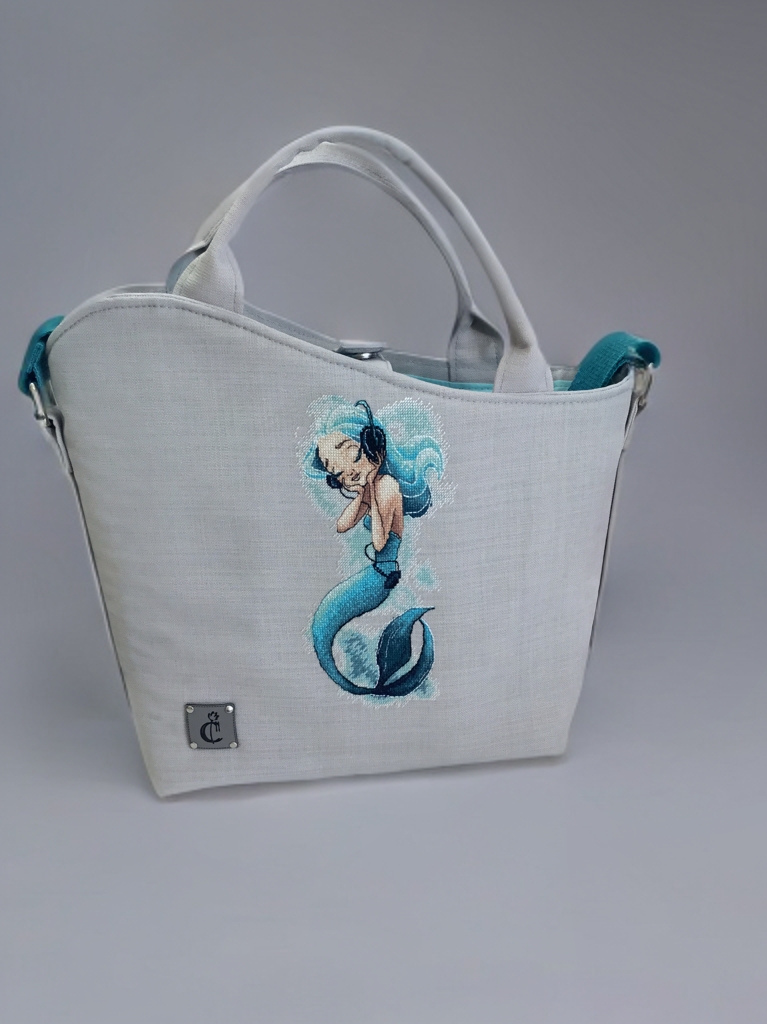 Cool Mermaid Tote Çanta