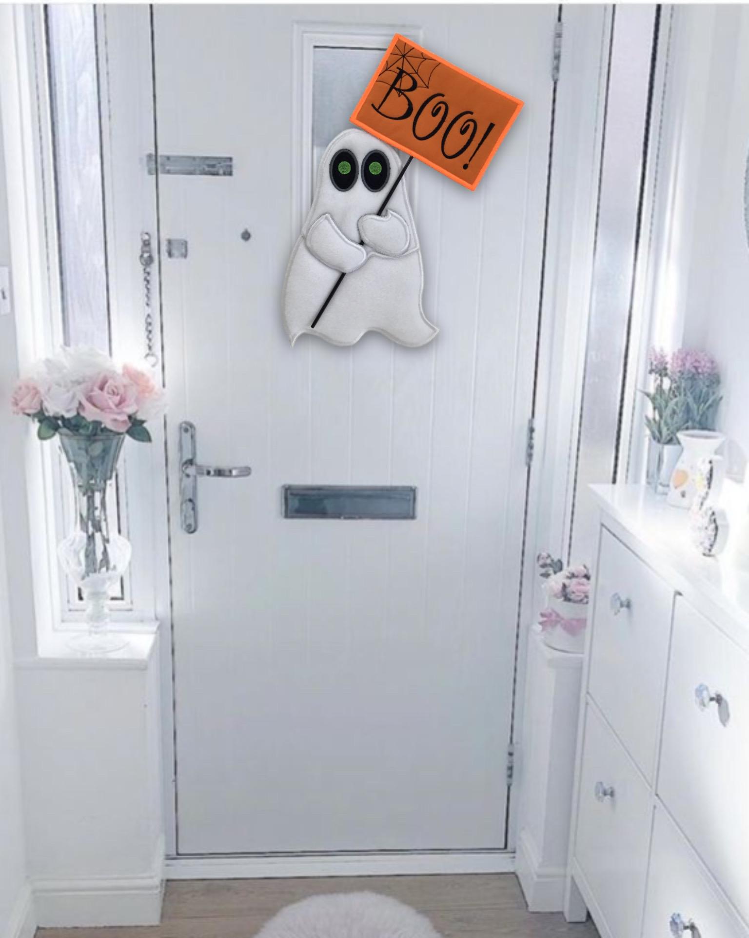 Bootiful Ghost Sevimli Hayalet Kapı Duvar Süsü