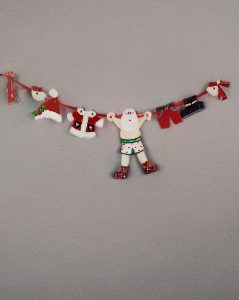 Messy Santa Duvar Kapı Süsü