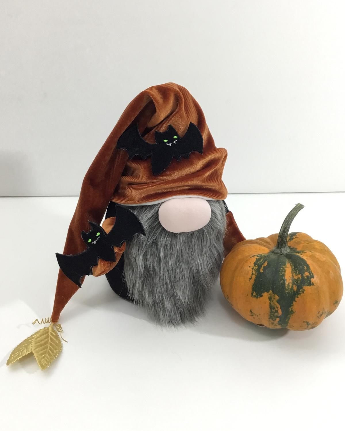 Cute Bats Gnome Halloween Cücesi