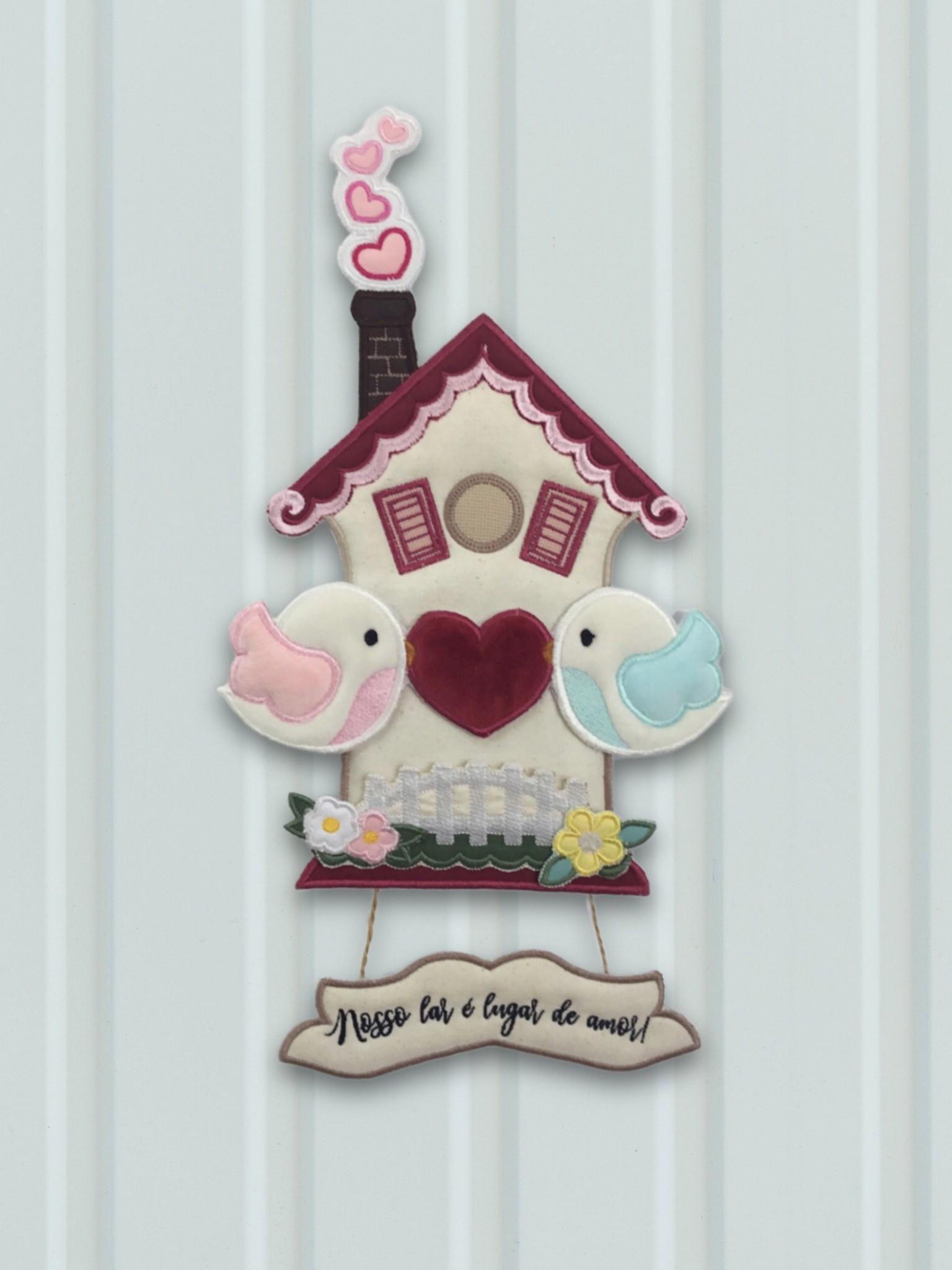 Love Birds House - Aşık Kuşlar Kapı Süsü