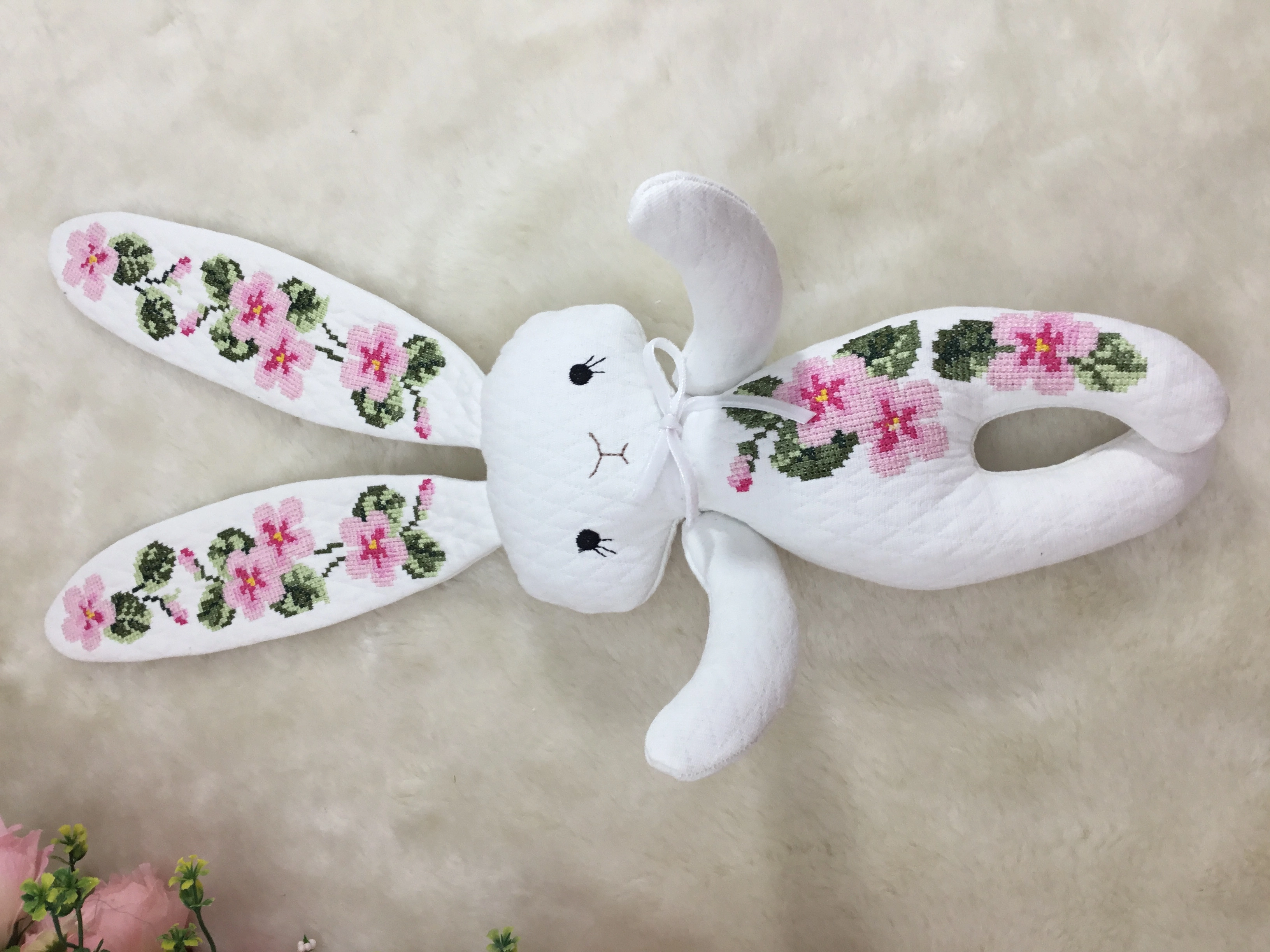 Fancybunny Lovey Süslü Tavşan Uyku Arkadaşı