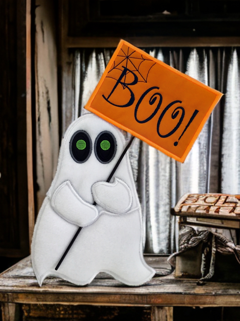 Bootiful Ghost Sevimli Hayalet Kapı Duvar Süsü