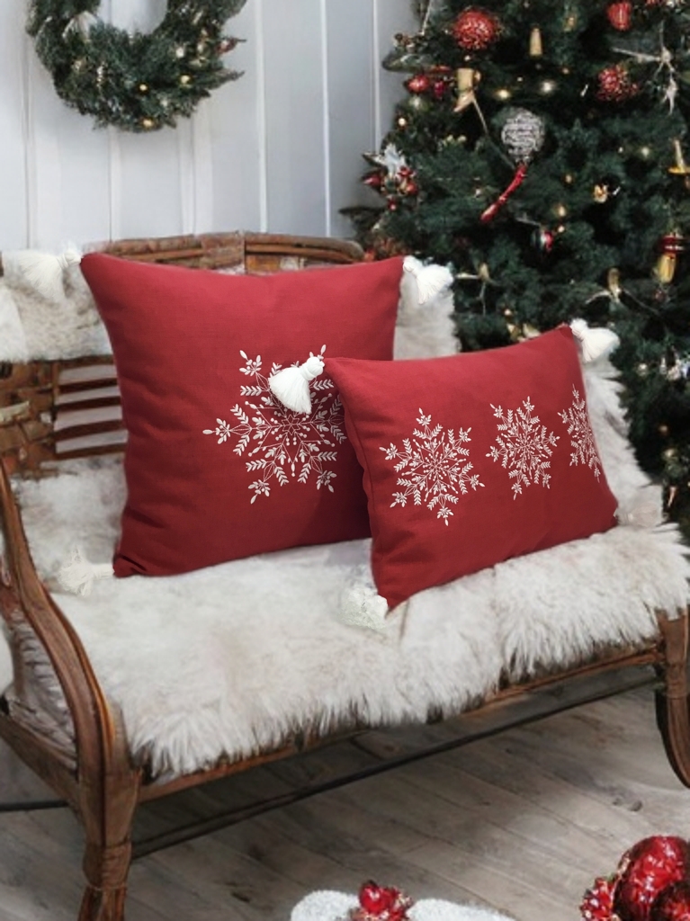 Snow White Dream Nakışlı Bolster Kırlent Kılıfı