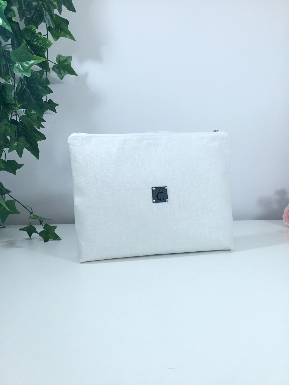 Majestic Blooms - Monogram Harfli Portföy Çanta
