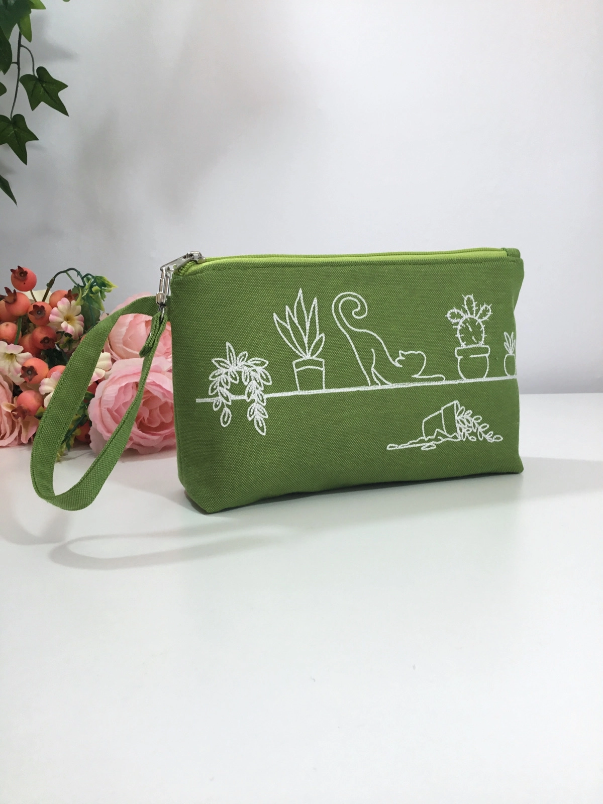 Purr-fect Plants - Mini Çanta