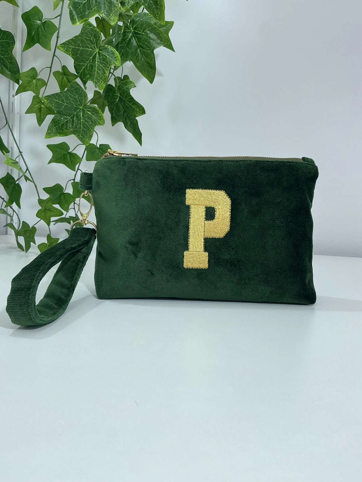 Velvet Dream Monogram | Kişiye Özel Kadife Clutch Çanta Mini