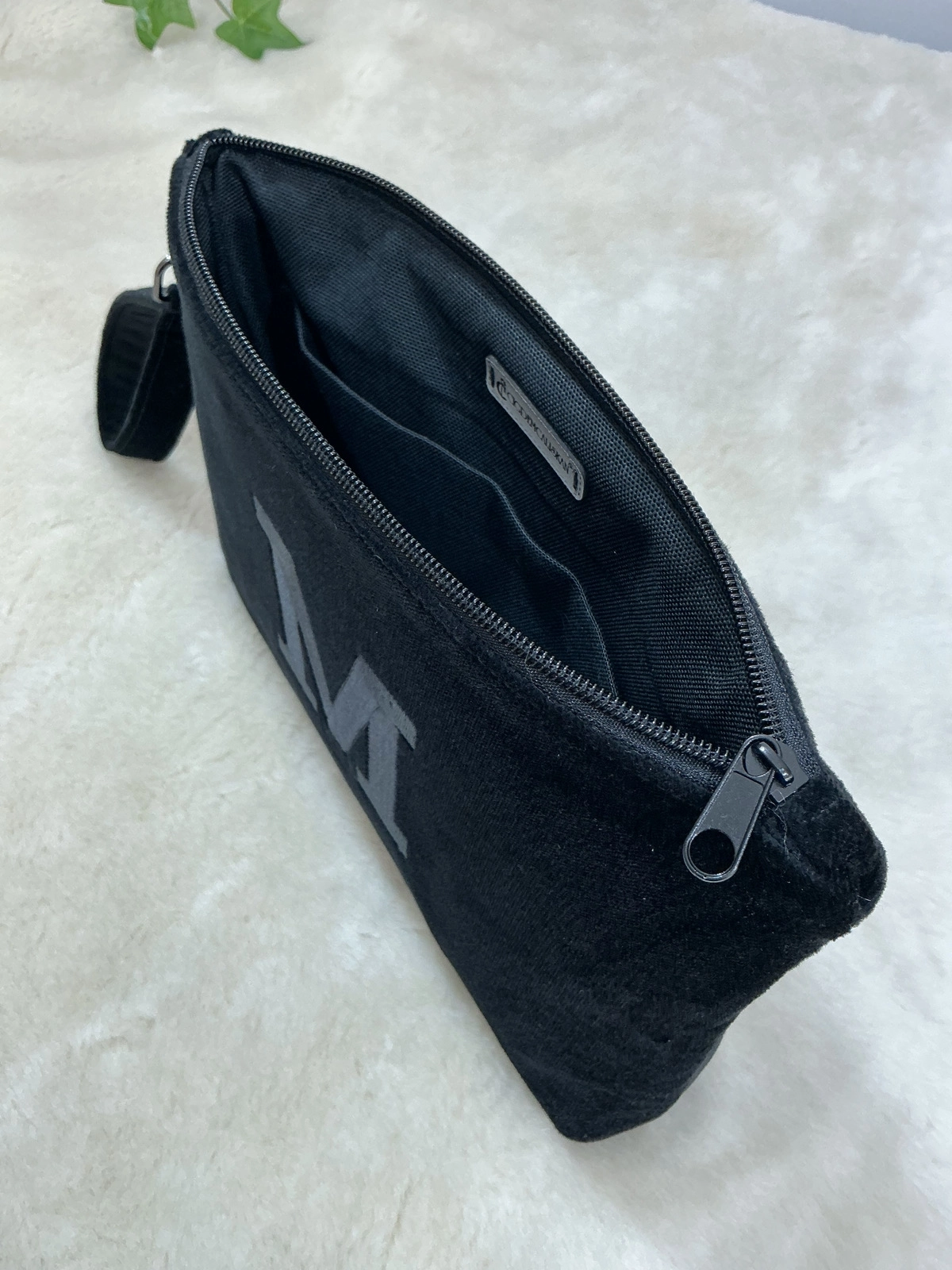 Velvet Dream Velvet Dream Monogram | Kişiye Özel Kadife Clutch Çanta Maxi 