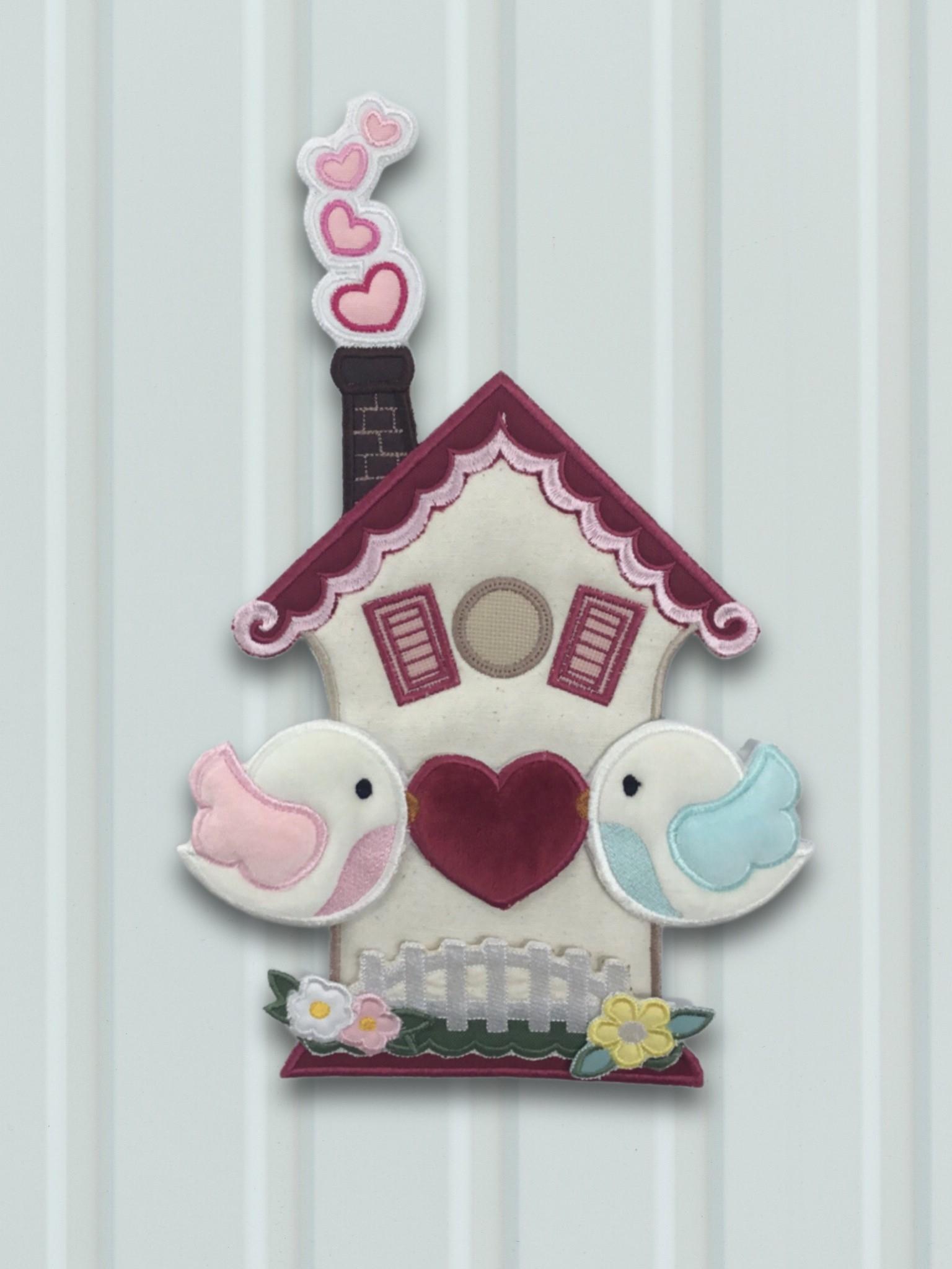 Love Birds House - Aşık Kuşlar Kapı Süsü
