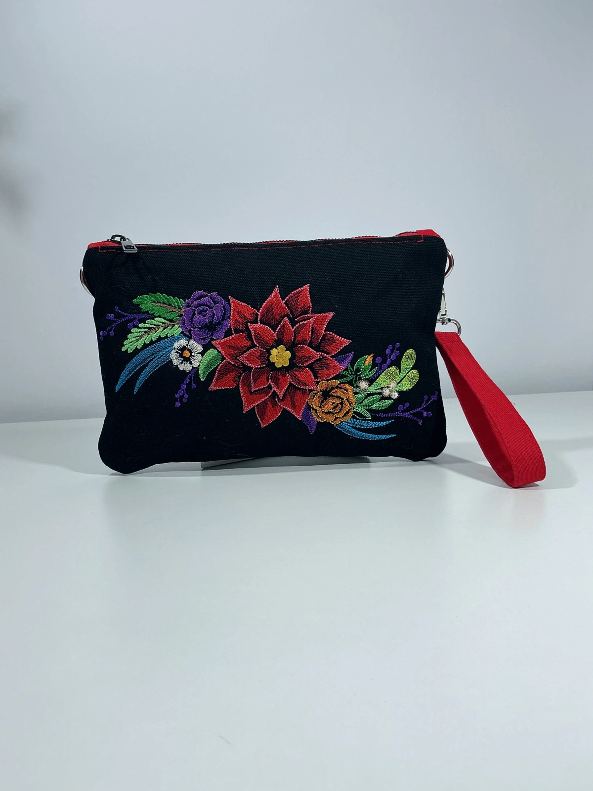 Midnight Blooms Clutch