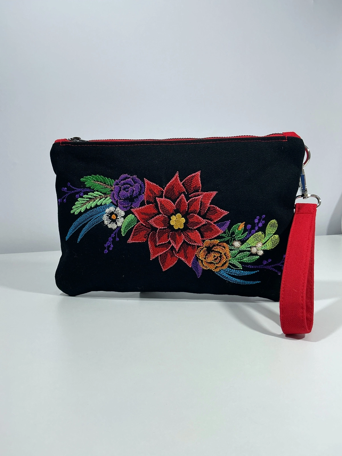 Midnight Blooms Clutch