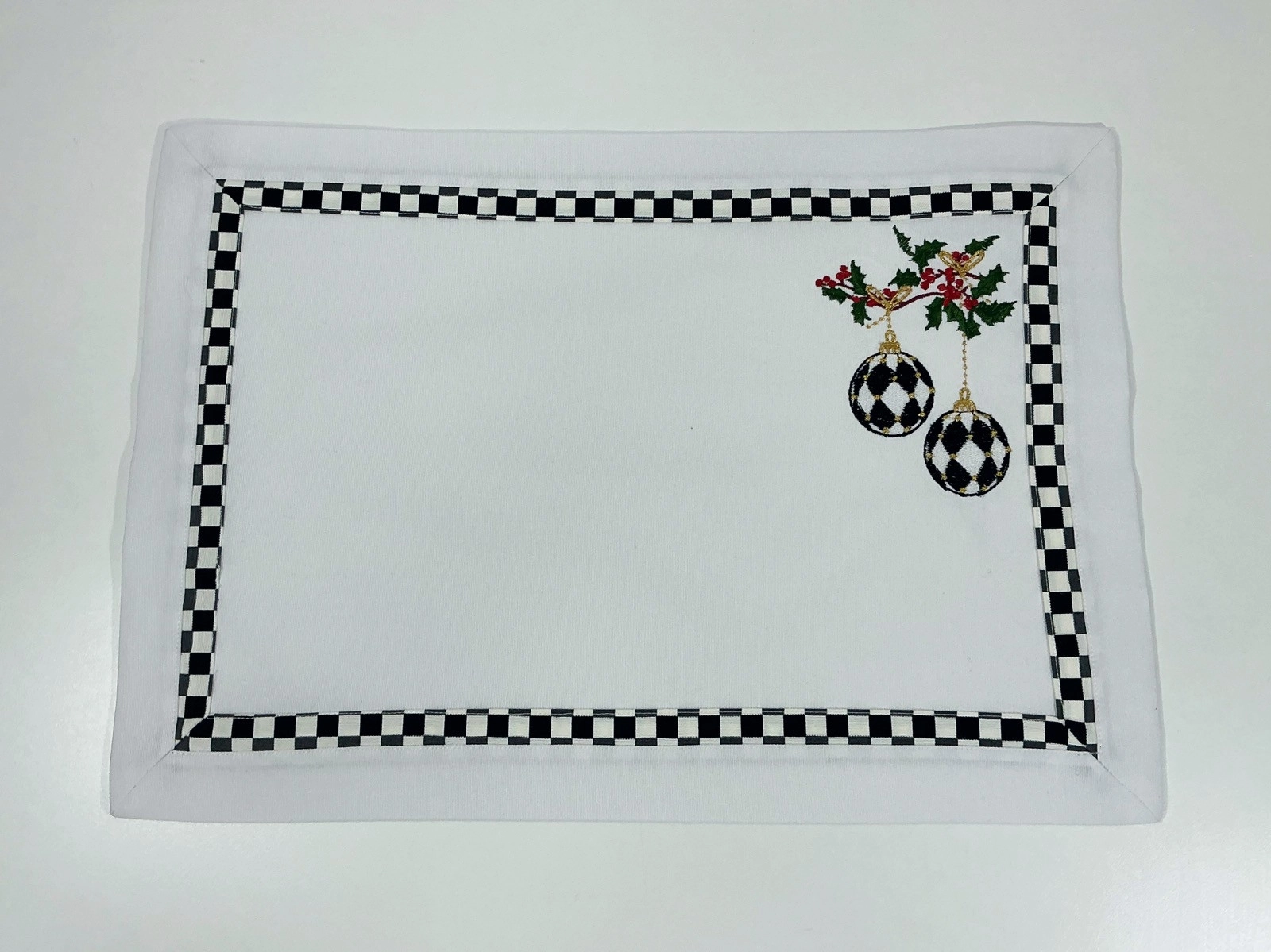 Checkers Dream 2 Kişilik - Amerikan Servis ve Peçeteden oluşan 4’lü Set