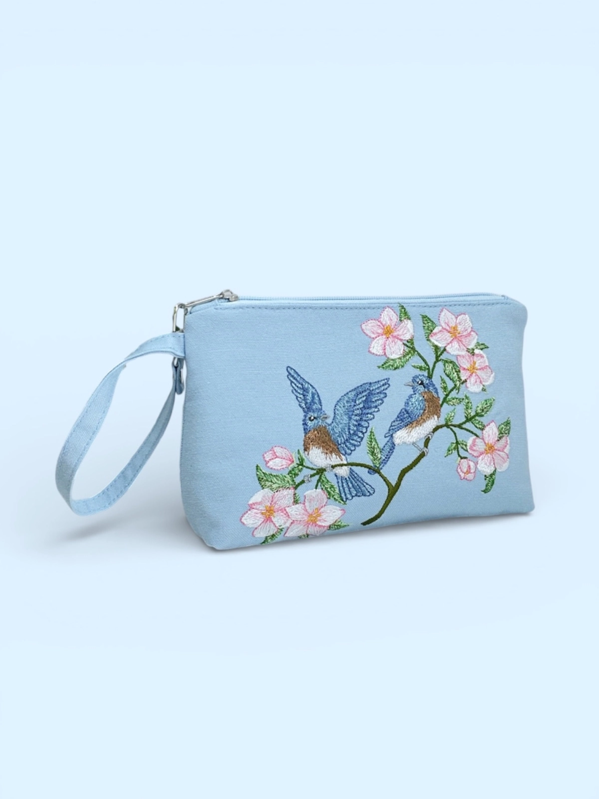 Blue Serenity Clutch / Makyaj Çantası 