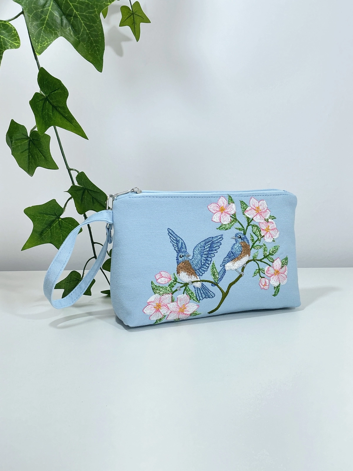 Blue Serenity Clutch / Makyaj Çantası 