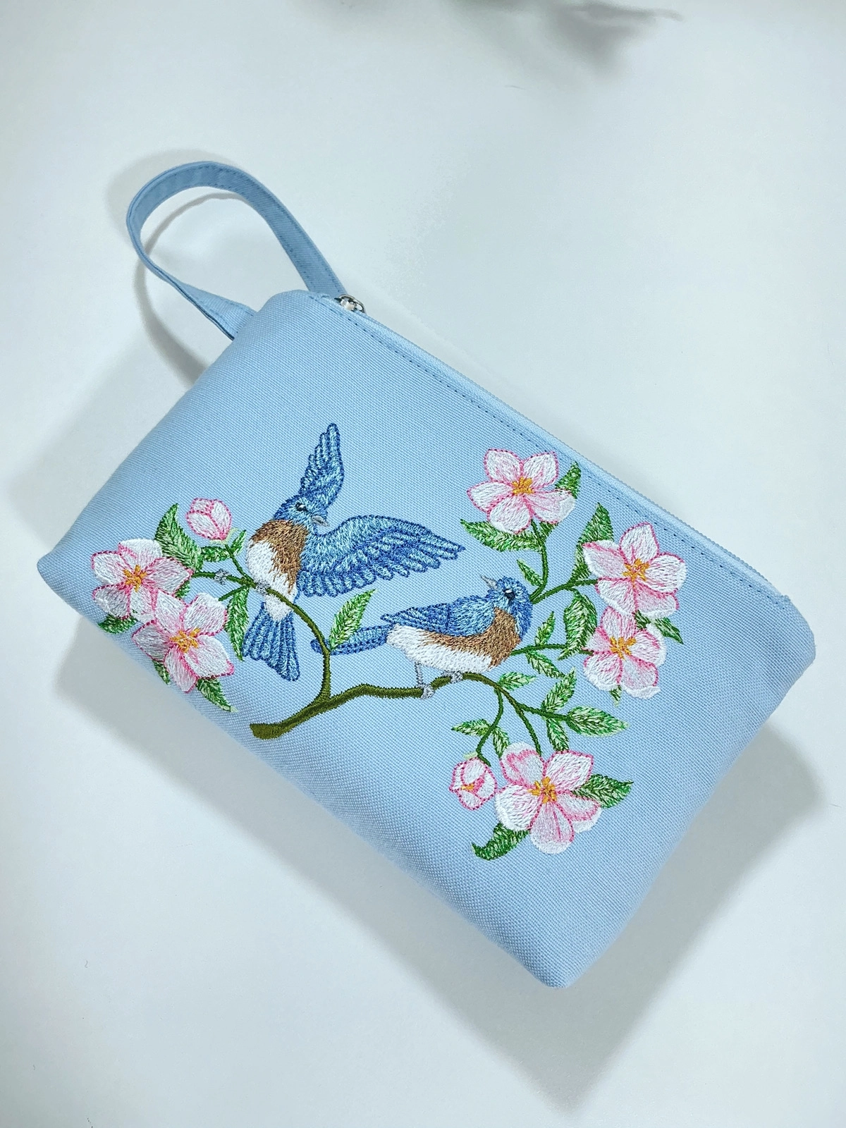 Blue Serenity Clutch / Makyaj Çantası 