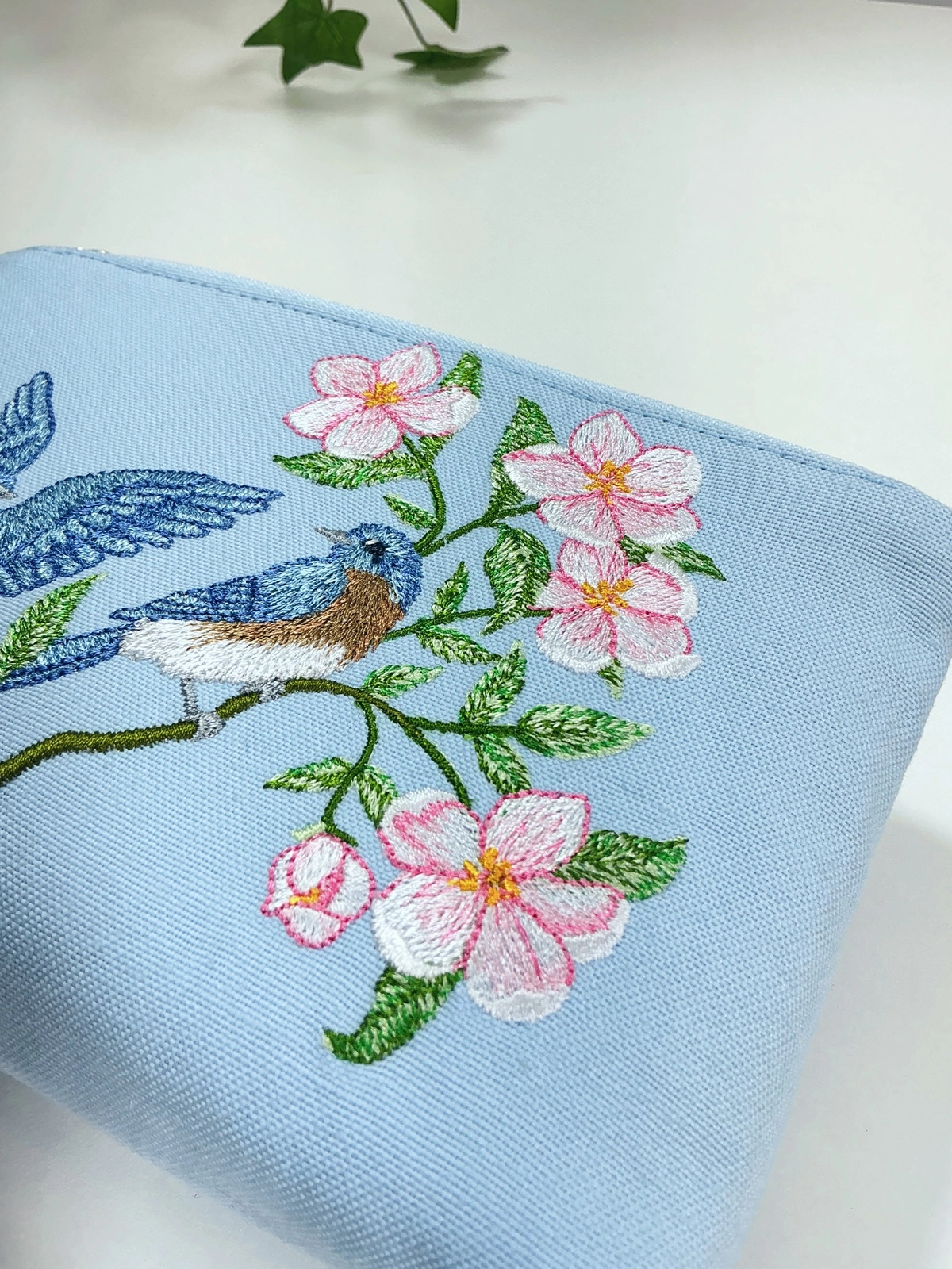 Blue Serenity Clutch / Makyaj Çantası 