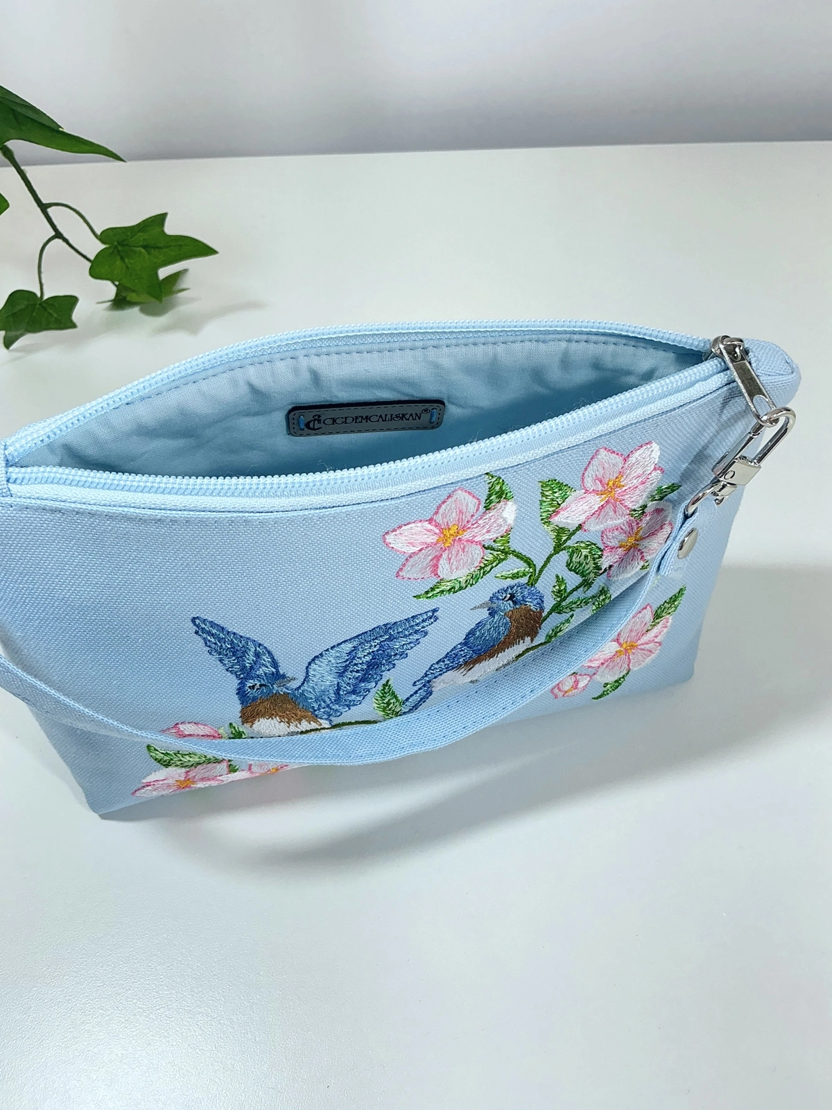 Blue Serenity Clutch / Makyaj Çantası 