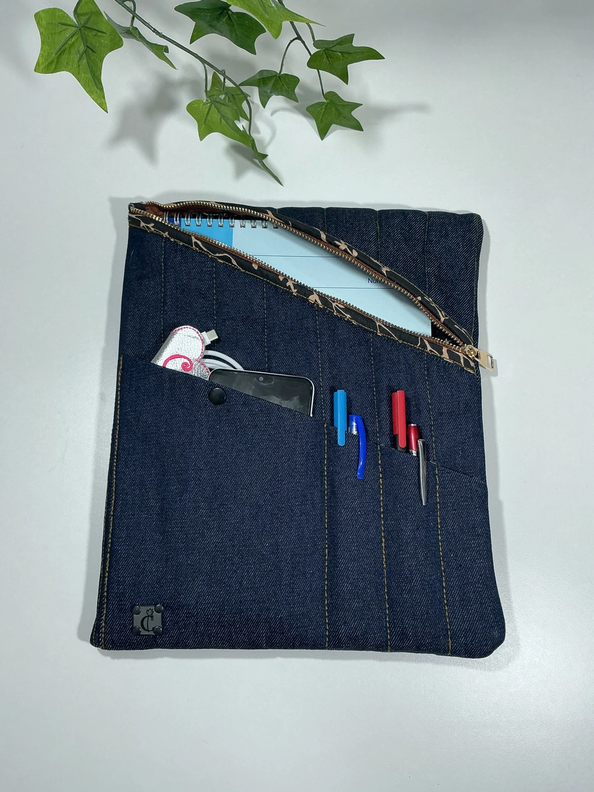 Mia All in One Denim BookSleeve - Tablet / Kitap Kılıfı