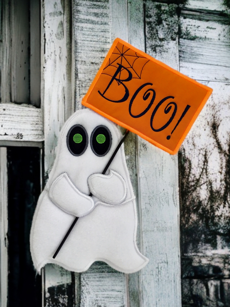 Bootiful Ghost Sevimli Hayalet Kapı Duvar Süsü