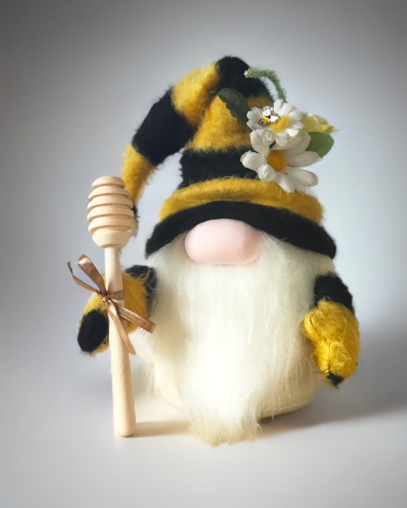 Bee Honey Gnome Bereket Ve Şans Cücesi