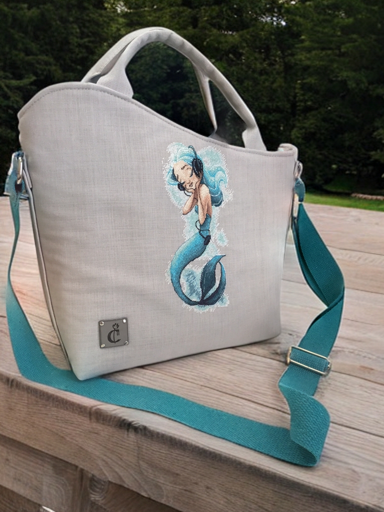 Cool Mermaid Tote Çanta