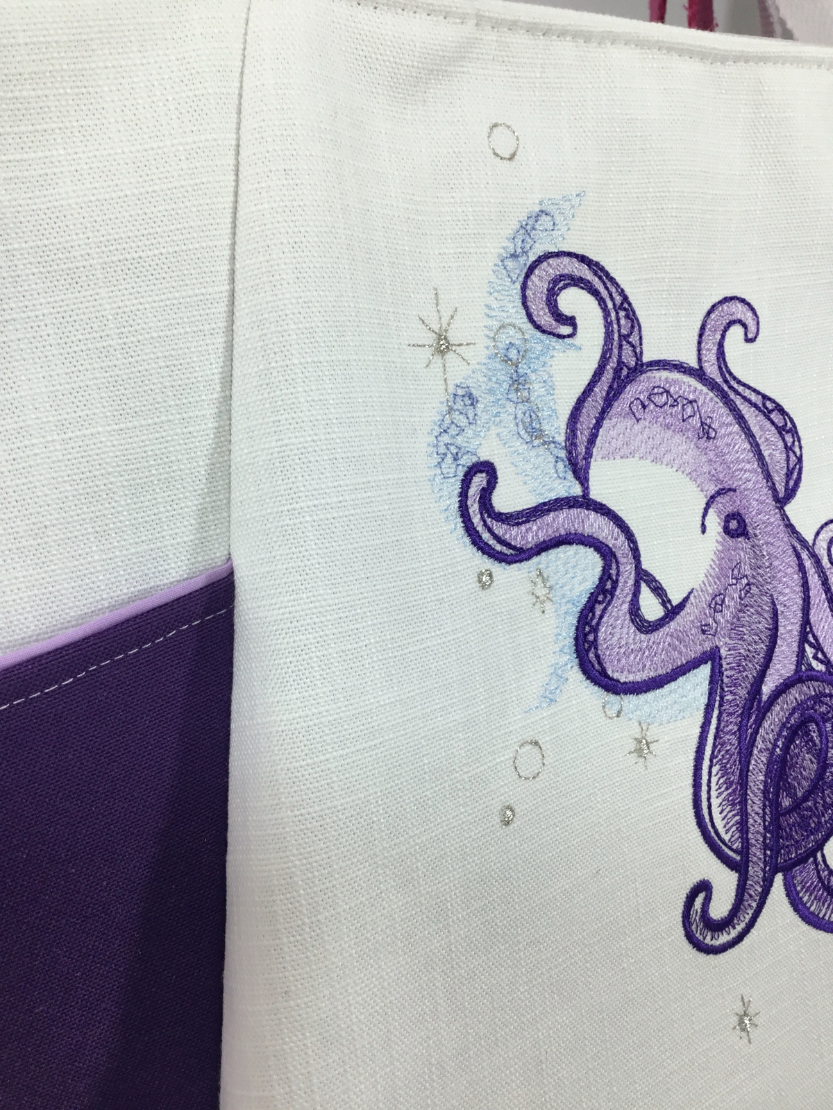 Cosmic Sea - Octopus Plaj Çantası