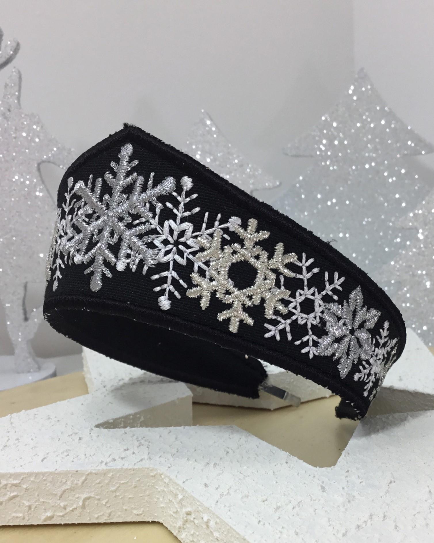 Snowqueen Sim Nakışlı Taç