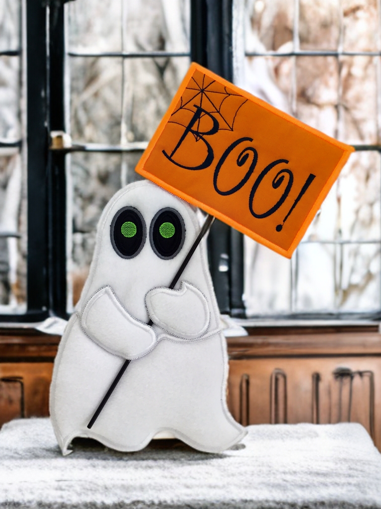 Bootiful Ghost Sevimli Hayalet Kapı Duvar Süsü