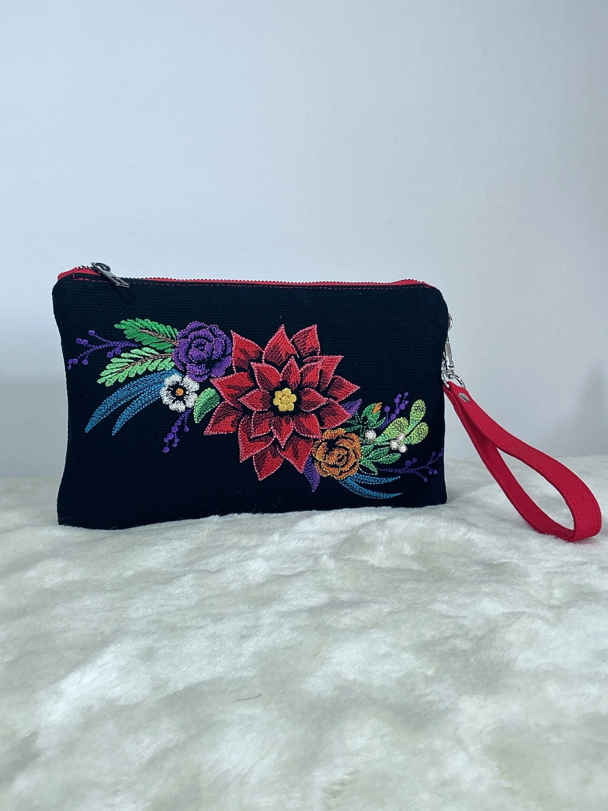 Midnight Blooms Clutch
