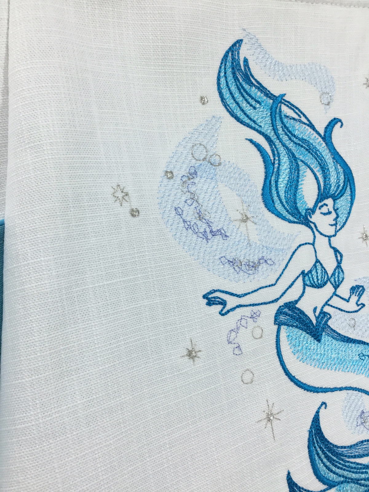 Cosmic Sea - Mermaid Plaj Çantası