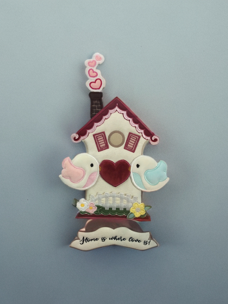 Love Birds House - Aşık Kuşlar Kapı Süsü