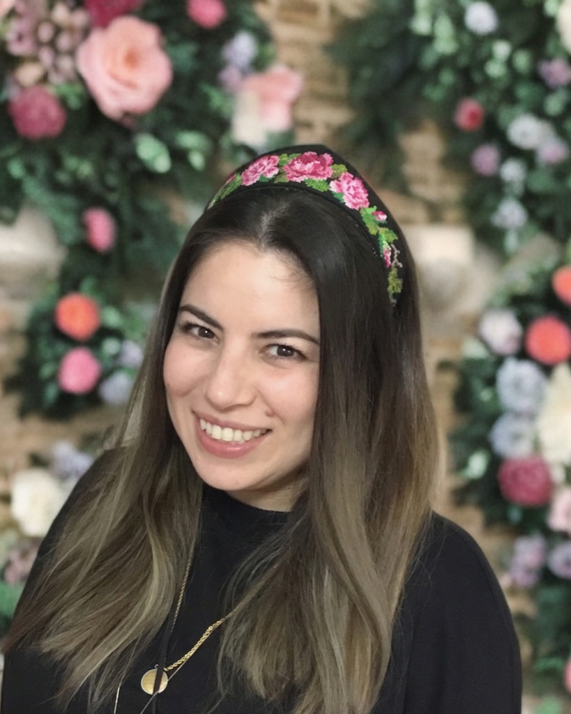 AuroraRosy Tiara - Gül Nakışlı Taç
