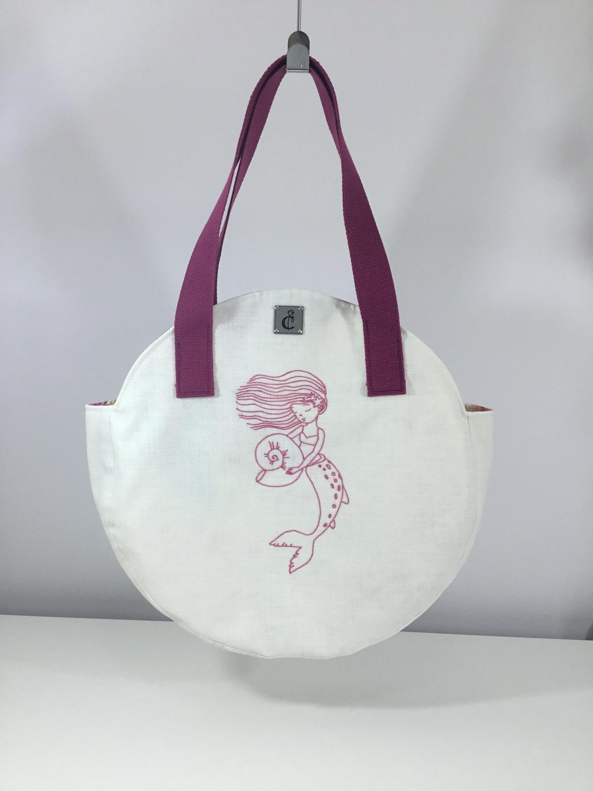 Mermaidshell Yuvarlak Plaj Çantası 
