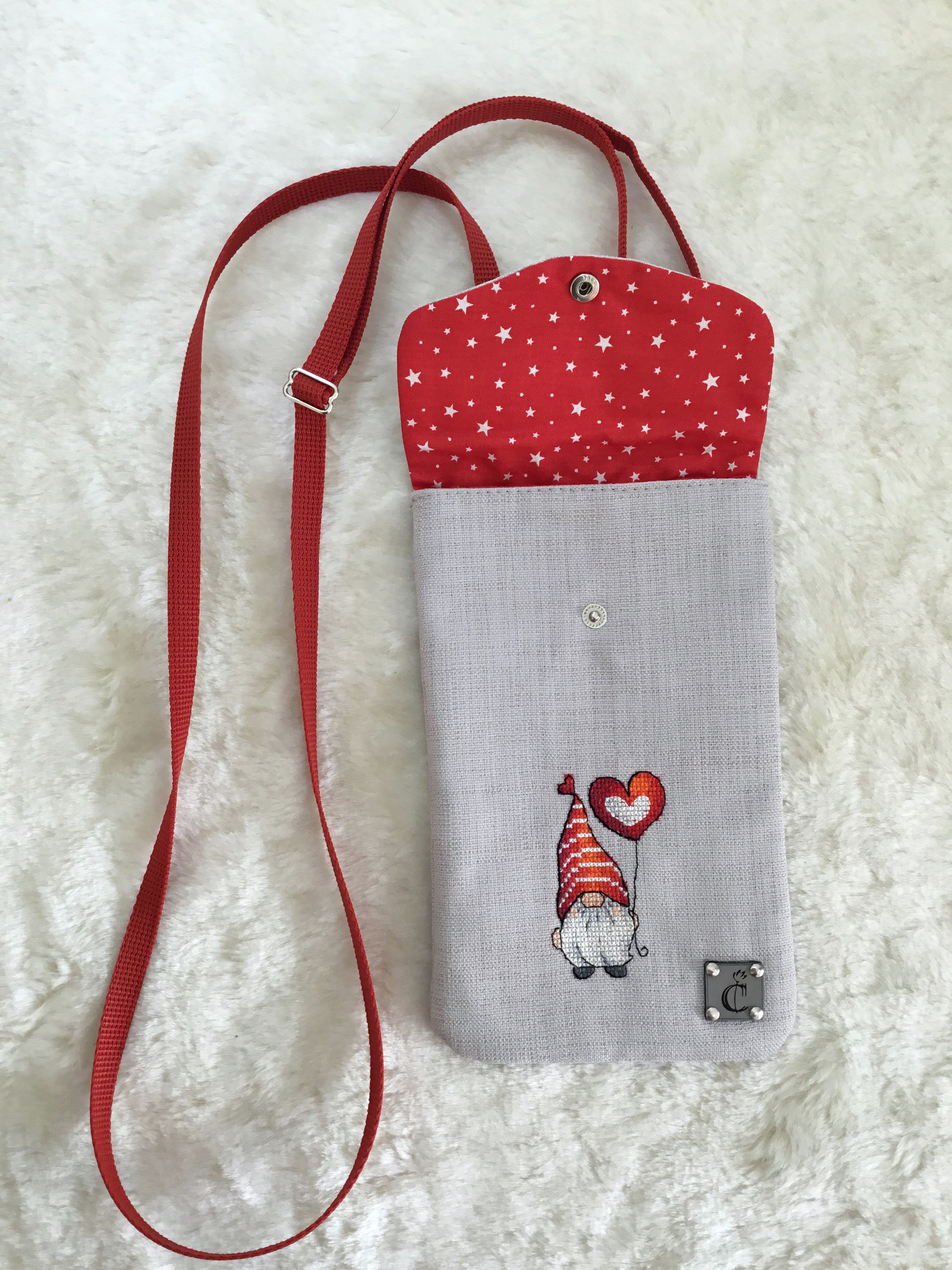 Corni Gnome Çapraz Telefon Çantası