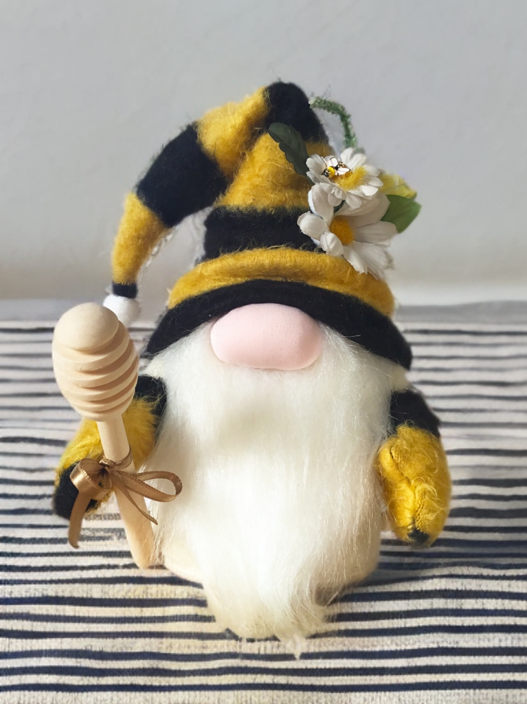Bee Honey Gnome Bereket Ve Şans Cücesi