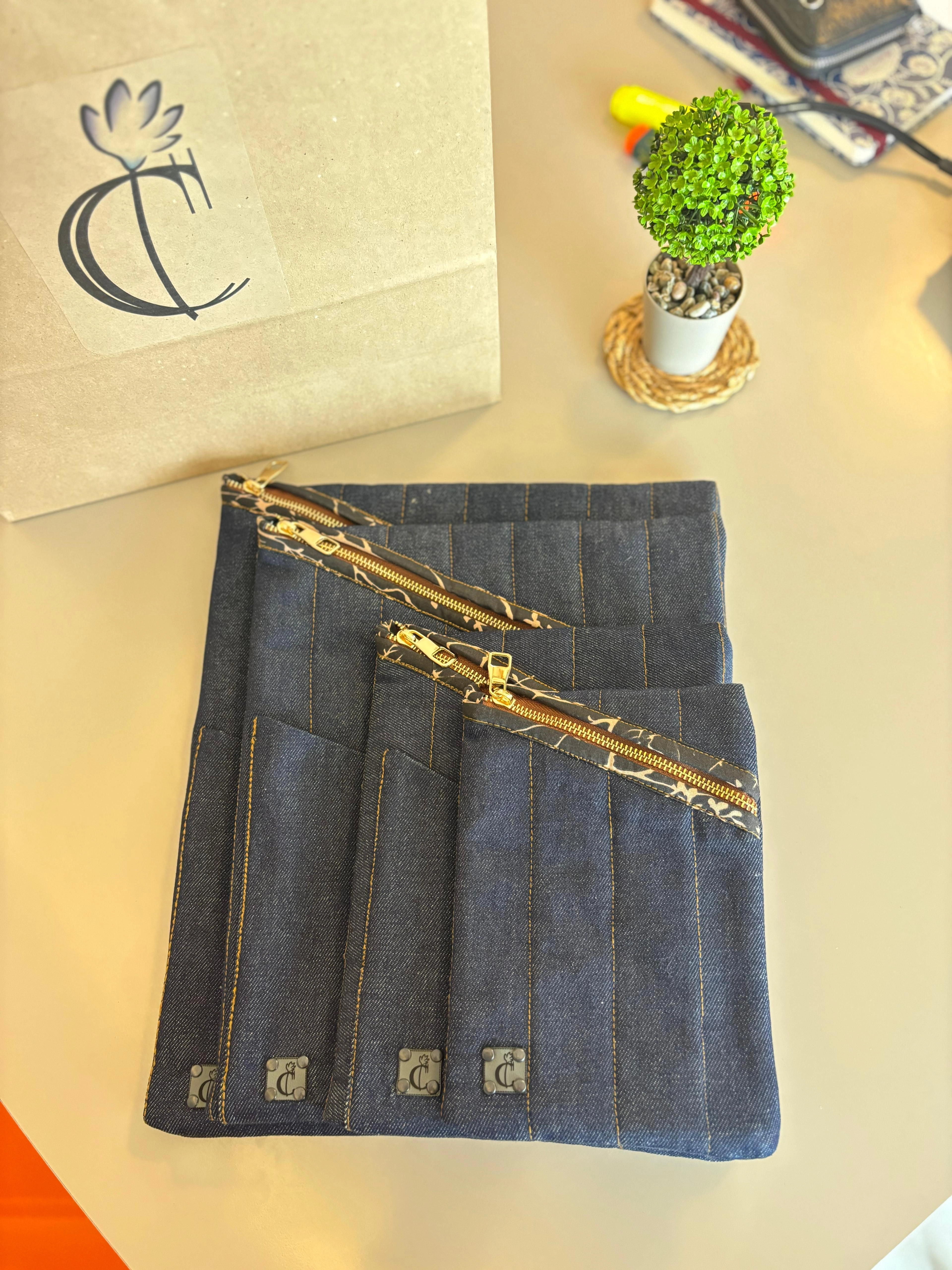 Mia All in One Denim BookSleeve - Tablet / Kitap Kılıfı