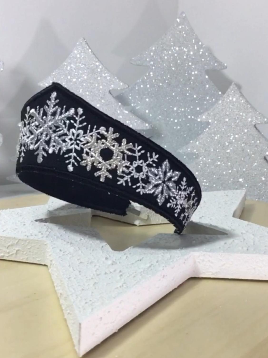 Snowqueen Sim Nakışlı Taç