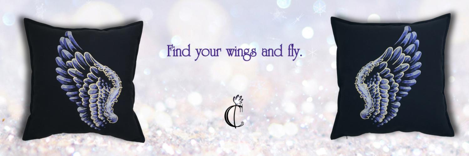 Wings Kırlent Kılıfı